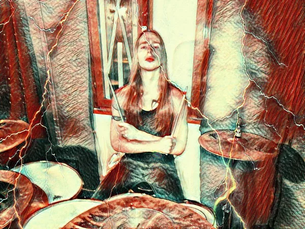Sathrath - Batteria, orchestre, chitarra